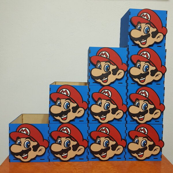 Cajas para dulces MDF Mario Bros